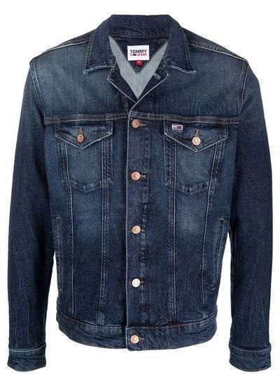 Tommy Jeans джинсовая куртка с вышитым логотипом