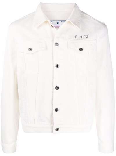 Off-White джинсовая куртка Caravaggio Arrow