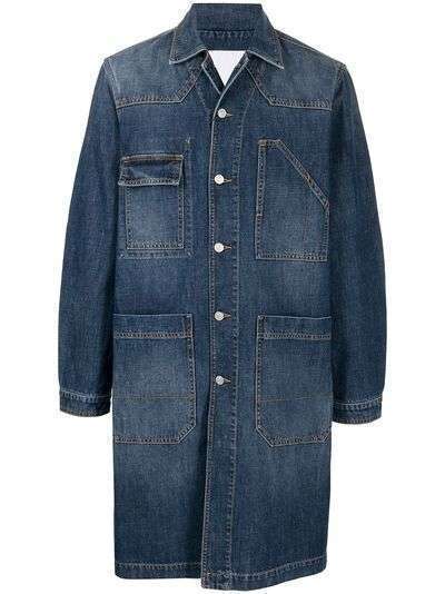 Kenzo джинсовая куртка длины миди