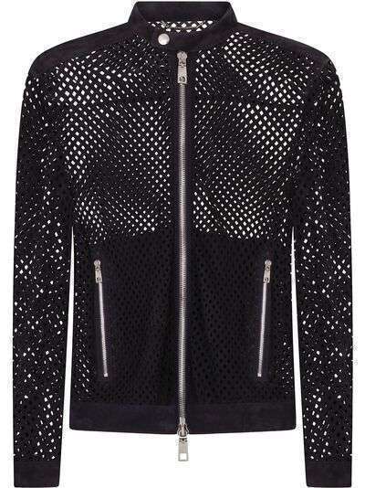 Dolce & Gabbana куртка с перфорацией