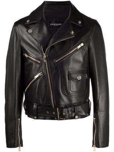 Versace байкерская куртка