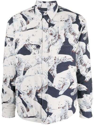 Kenzo легкая куртка Polar Bear