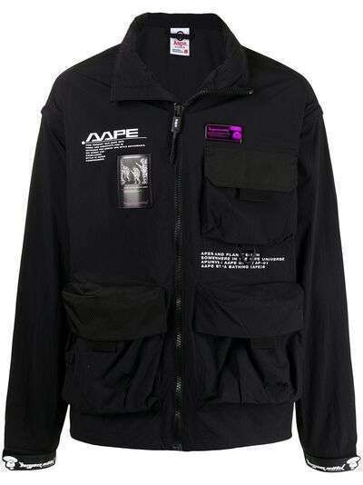 AAPE BY *A BATHING APE® куртка с карманами