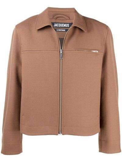 Jacquemus куртка-рубашка на молнии