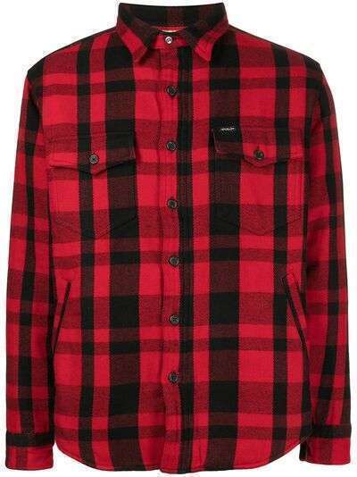 Polo Ralph Lauren клетчатая куртка-рубашка с нашивкой-логотипом