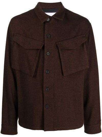 Kenzo фланелевая куртка-рубашка