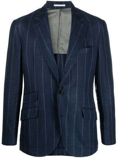 Brunello Cucinelli однобортный пиджак с карманами
