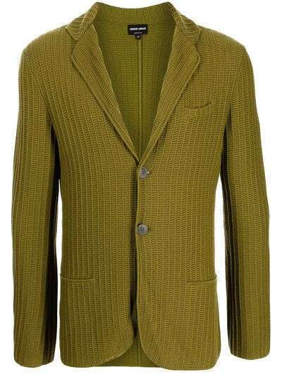 Giorgio Armani пиджак из смесовой шерсти
