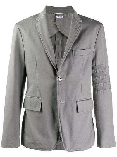 Thom Browne однобортный пиджак с полосками 4-Bar