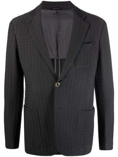 Giorgio Armani однобортный пиджак строгого кроя