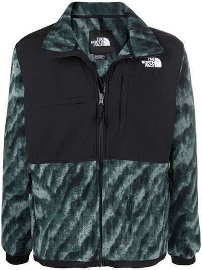 The North Face куртка с тигровым принтом