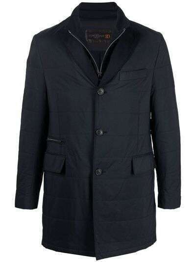 Corneliani короткое многослойное пальто
