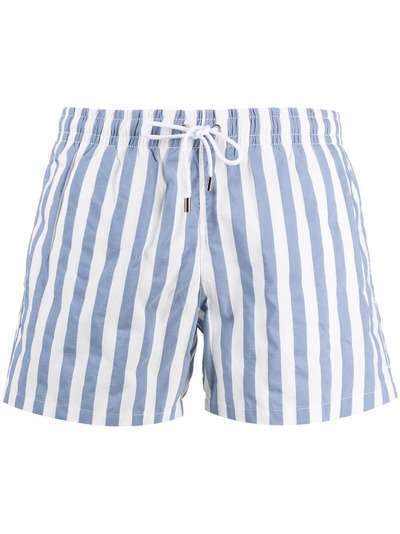 Antonella Rizza Corto striped swim shorts