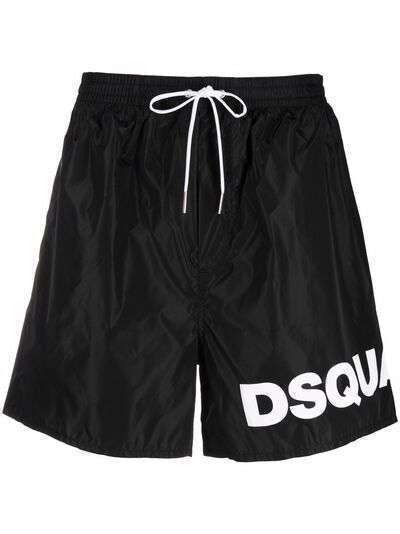 Dsquared2 плавки-шорты с логотипом