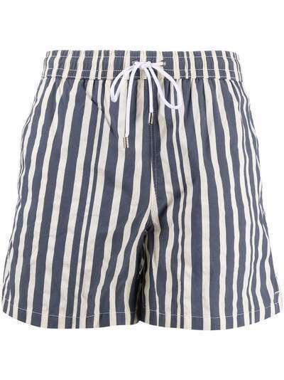 Antonella Rizza striped drawstring swim shorts