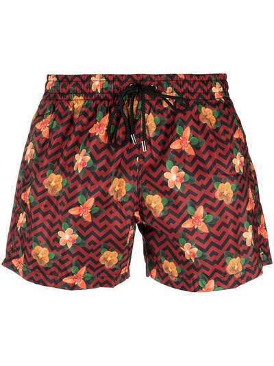 Antonella Rizza floral-print swim shorts