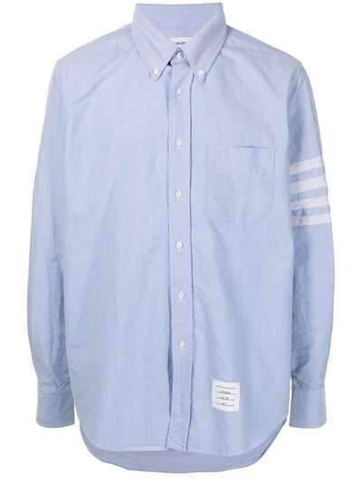 Thom Browne рубашка с контрастными полосками