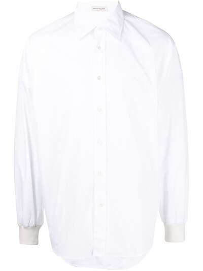 Alexander McQueen рубашка с длинными рукавами