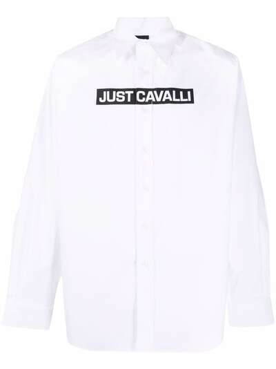 Just Cavalli рубашка с логотипом