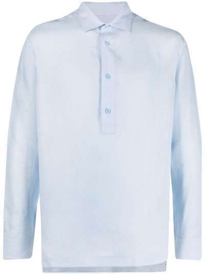 Orlebar Brown льняная рубашка Ridley
