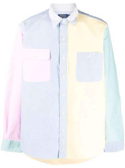 Polo Ralph Lauren colour-block button-up shirt