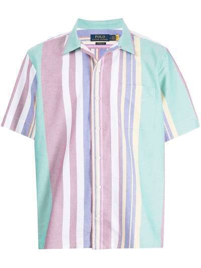 Polo Ralph Lauren полосатая рубашка с короткими рукавами