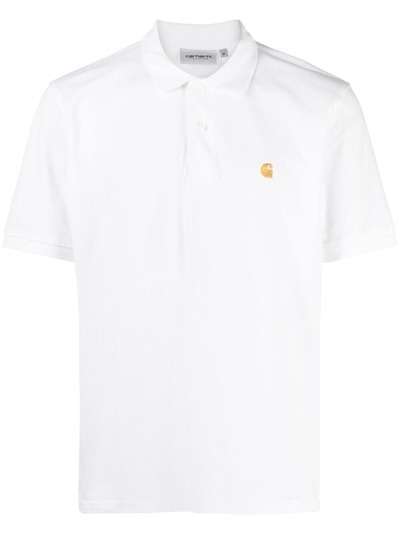 Carhartt WIP рубашка поло с вышитым логотипом