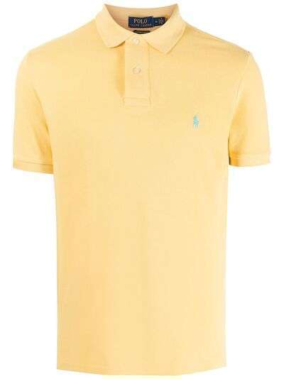 Polo Ralph Lauren рубашка поло с вышивкой