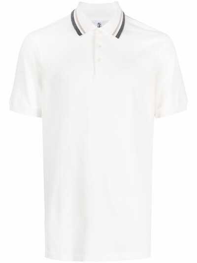 Brunello Cucinelli рубашка поло с короткими рукавами