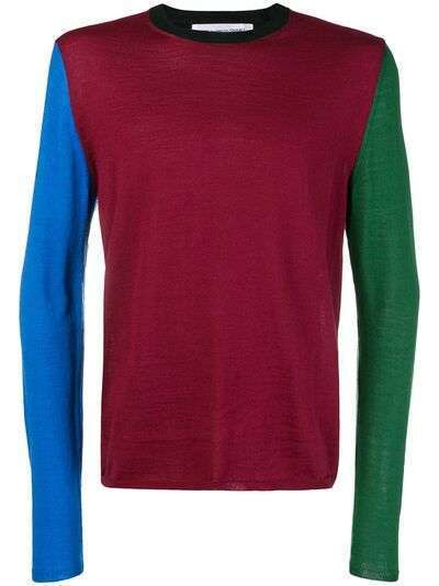 Comme Des Garçons Shirt colour-block sweater