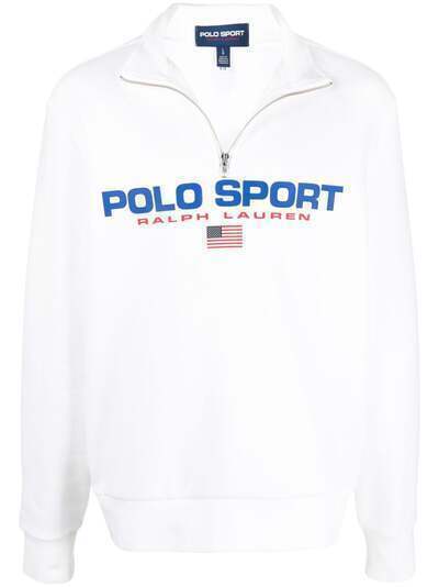 Polo Ralph Lauren logo-print knitted jumper