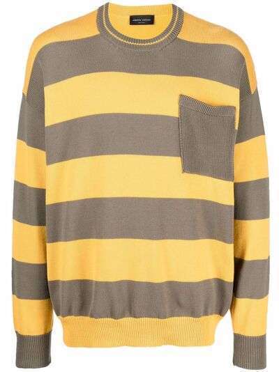 Roberto Collina stripe-print jumper