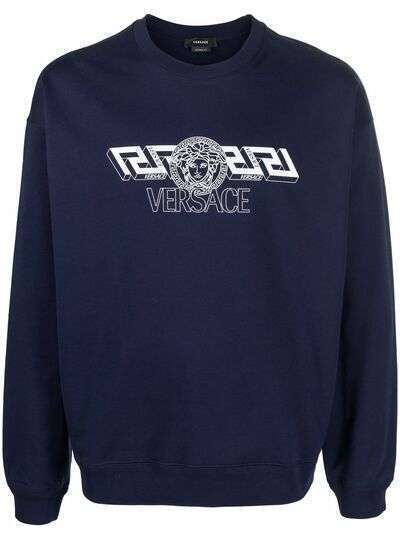 Versace джемпер с логотипом