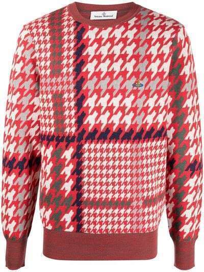 Vivienne Westwood houndstooth knit jumper