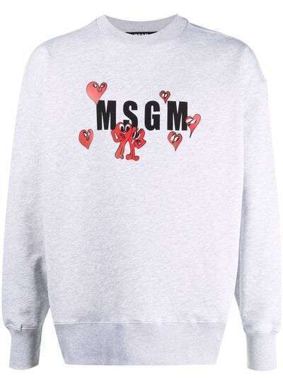 MSGM толстовка с логотипом