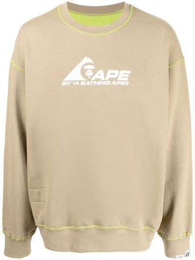 AAPE BY *A BATHING APE® толстовка с логотипом