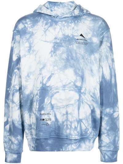 Mauna Kea tie-dye print hoodie