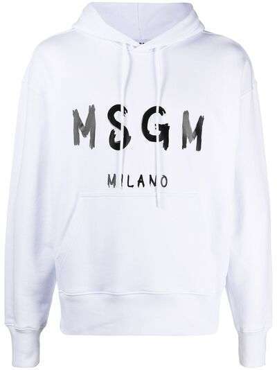 MSGM худи с принтом