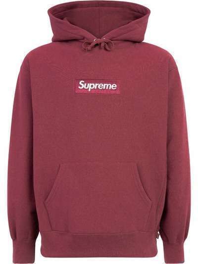 Supreme худи с логотипом