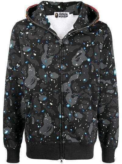 A BATHING APE® худи Space Camo Tiger на молнии