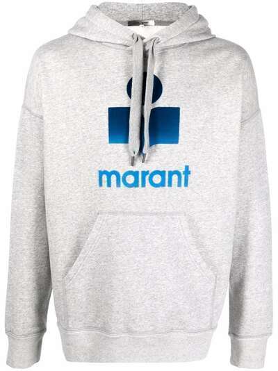 Isabel Marant logo-print pullover hoodie