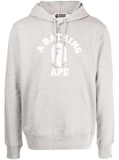 A BATHING APE® худи на молнии с логотипом