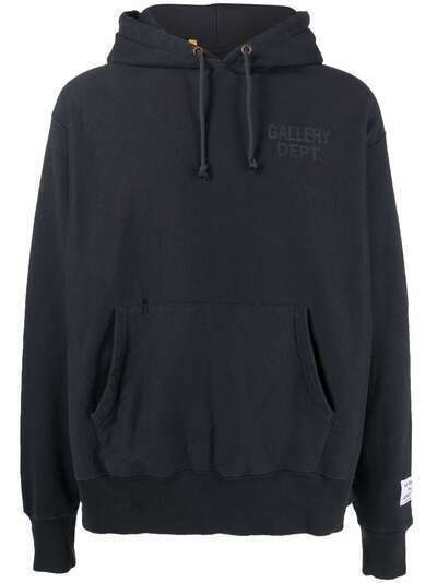 GALLERY DEPT. logo-patch pullover hoodie