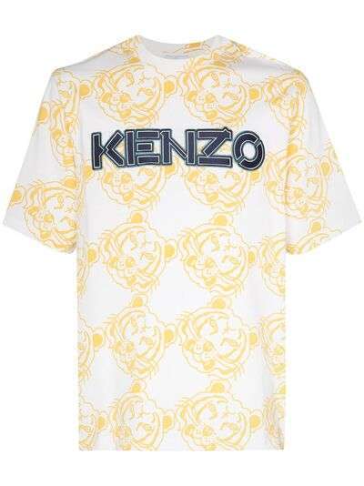 Kenzo футболка оверсайз с логотипом