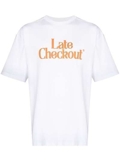 Late Checkout футболка Issa с логотипом