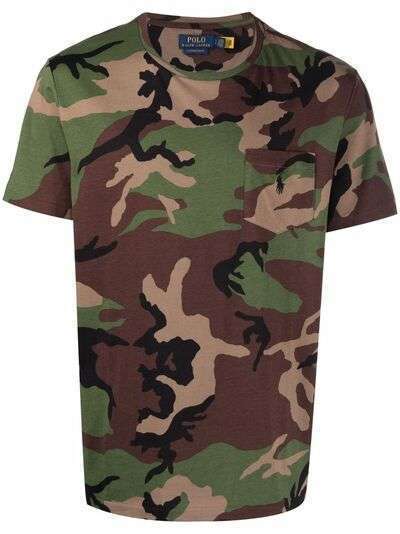 Polo Ralph Lauren camouflage print t-shirt