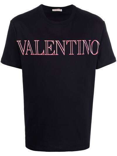 Valentino футболка с логотипом