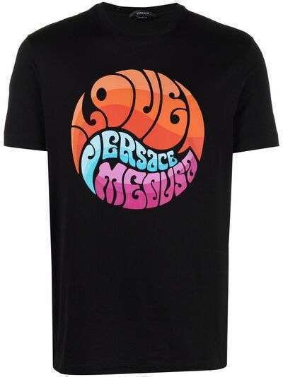 Versace футболка Medusa с графичным принтом