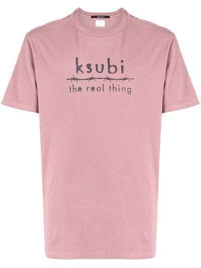 Ksubi футболка с логотипом