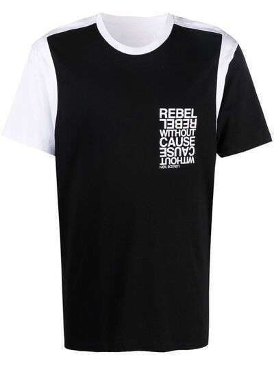 Neil Barrett футболка Rebel Without A Cause
